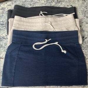 Old Navy Blue and Gray Mini Pencil Skirt Set